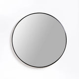 ORION 80cm ROUND MIRROR - BLACK