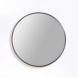 ORION 80cm ROUND MIRROR - BLACK