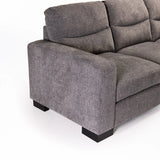 PARIS FABRIC SECTIONAL - GREY