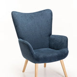 PARKER FABRIC CHAIR - BLUE