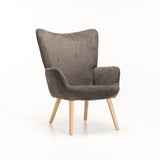 PARKER FABRIC CHAIR - DARK GREY