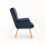 PARKER FABRIC CHAIR - BLUE