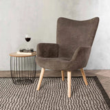 PARKER FABRIC CHAIR - DARK GREY