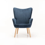 PARKER FABRIC CHAIR - BLUE