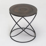 PAROS SET OF 2 TABLES - BLACK/GOLD