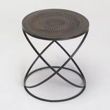 PAROS SET OF 2 TABLES - BLACK/GOLD