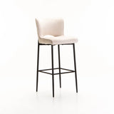 PAVIA FABRIC BARSTOOL - CREAM