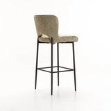 PAVIA FABRIC BARSTOOL - MINT