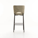 PAVIA FABRIC BARSTOOL - MINT