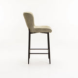 PAVIA FABRIC KITCHEN STOOL - MINT