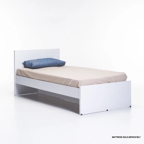 PLUTO SINGLE BED - WHITE