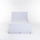 PLUTO SINGLE BED - WHITE