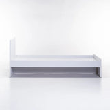 PLUTO SINGLE BED - WHITE