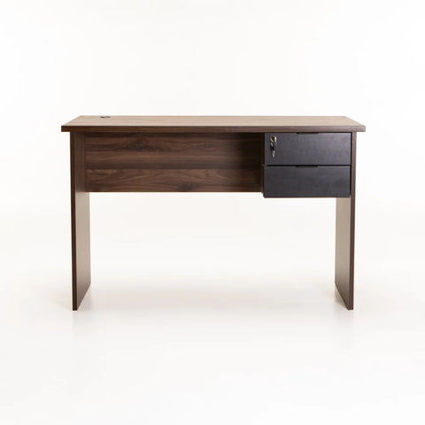 POD 120cm DELUXE DESK - WALNUT