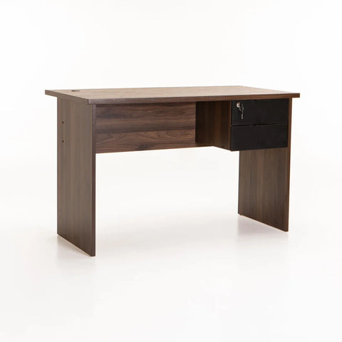 POD 120cm DELUXE DESK - WALNUT