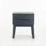 POLAR 2 DRAWER PEDESTAL - RUSTIC GREY