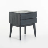 POLAR 2 DRAWER PEDESTAL - RUSTIC GREY