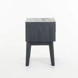 POLAR 2 DRAWER PEDESTAL - RUSTIC GREY