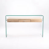 PORT 120x40cm 12MM TEMPERED GLASS CONSOLE