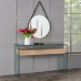 PORT 120x40cm 12MM TEMPERED GLASS CONSOLE