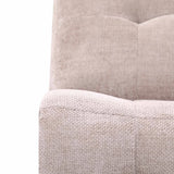 RAF FABRIC ARMLESS POWER RECLINER - OATMEAL