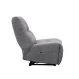 RAF FABRIC ARMLESS POWER RECLINER - GREY