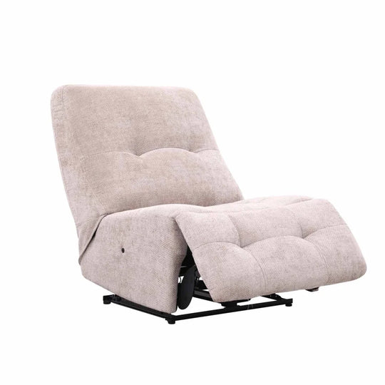 RAF FABRIC ARMLESS POWER RECLINER