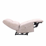 RAF FABRIC ARMLESS POWER RECLINER - OATMEAL