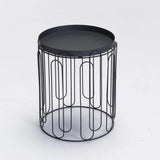 RINI SET OF 2 TABLES - BLACK