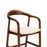 ROMEO BARSTOOL - WALNUT