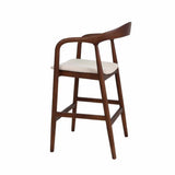 ROMEO KITCHEN STOOL - WALNUT