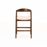 ROMEO KITCHEN STOOL - WALNUT