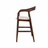 ROMEO KITCHEN STOOL - WALNUT
