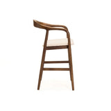 ROMEO KITCHEN STOOL - WALNUT