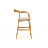 ROMEO KITCHEN STOOL - OAK