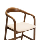 ROMEO KITCHEN STOOL - WALNUT