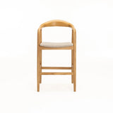 ROMEO KITCHEN STOOL - OAK
