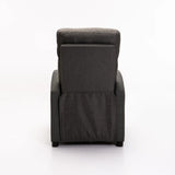 RON FABRIC ARMCHAIR RECLINER - DARK GREY