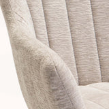 ROSIE VELVET ROCKING CHAIR - GREY