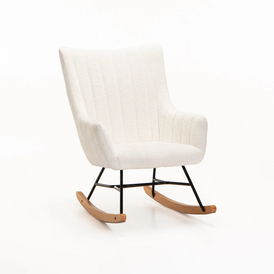 ROSIE VELVET ROCKING CHAIR