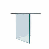 RUBY 90cm ROUND 10MM TEMPERED GLASS COFFEE TABLE