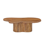 RUMI 130x70cm SOLID WOOD COFFEE TABLE