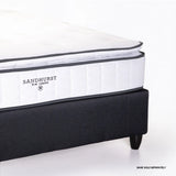 SANDHURST BLISS TUFTED PILLOW TOP MATTRESS SINGLE 