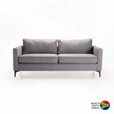 SANTINO FABRIC 3 SEATER -LIGHT GREY