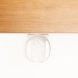 ELECTRIC ADJ SIT-STAND DESK-LIGHT WALNUT/WHITE