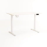 ELECTRIC ADJ SIT-STAND DESK-WHITE