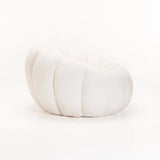SKYLA FLEECE FABRIC CHAIR - CREAM