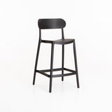 SKYROS KITCHEN STOOL - BLACK