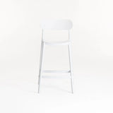 SKYROS KITCHEN STOOL - WHITE