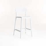 SKYROS KITCHEN STOOL - WHITE